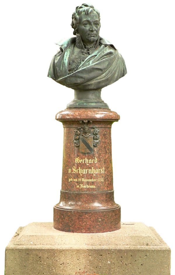 Scharnhorst-Denkmal im Geburtsort Bordenau